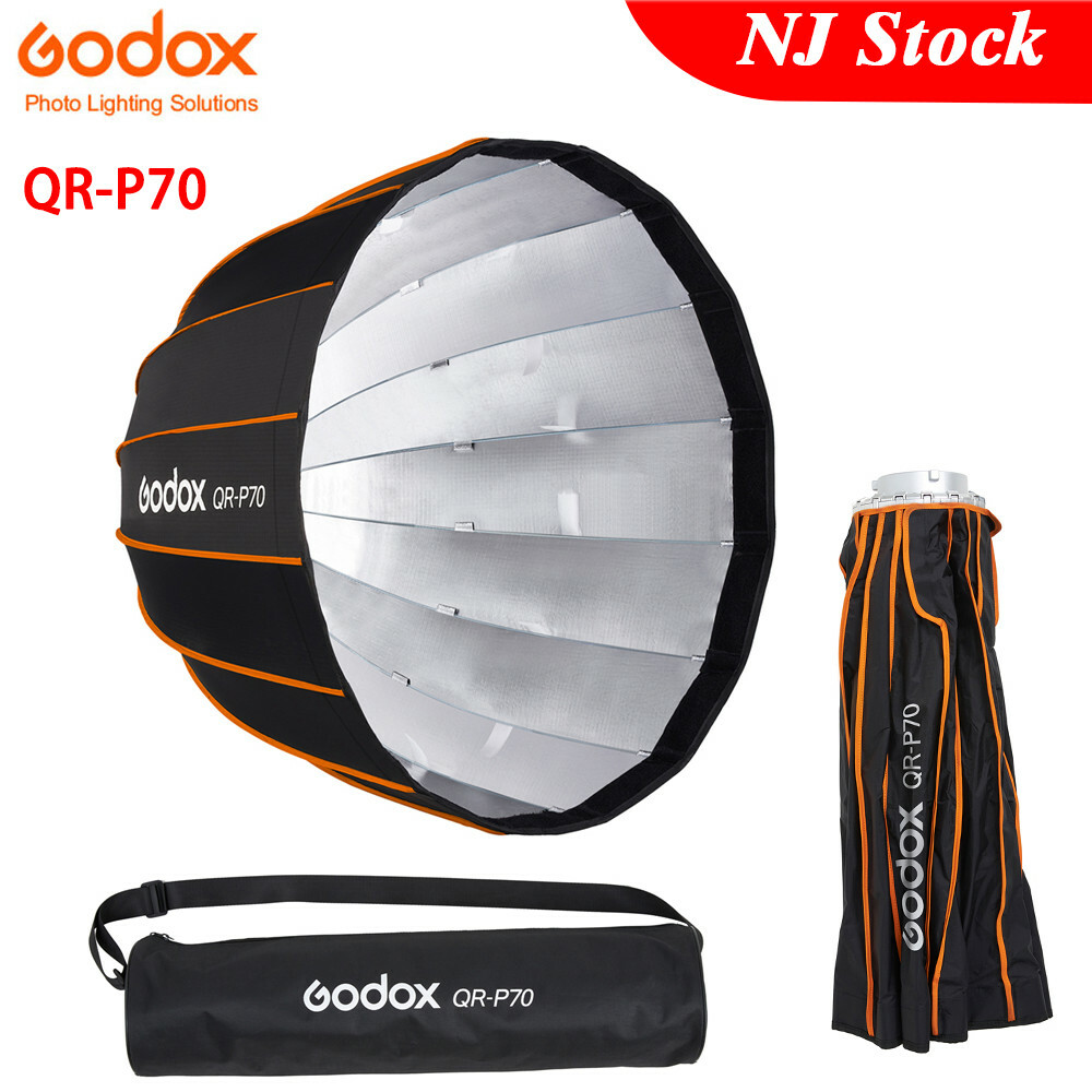 GODOX ゴドックス QR-P70 パラボリックソフト 直径70cm 10 GODOX(ゴドックス) パラボリックソフトボックス QR-P70 251650