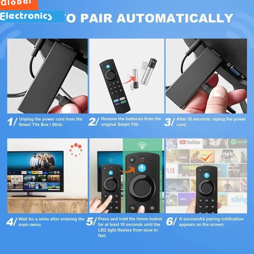 New Voice Remote Control L5B83G for Amazon Fire TV Stick Lite 4K 3rd Gen Alexa - Picture 4 of 12