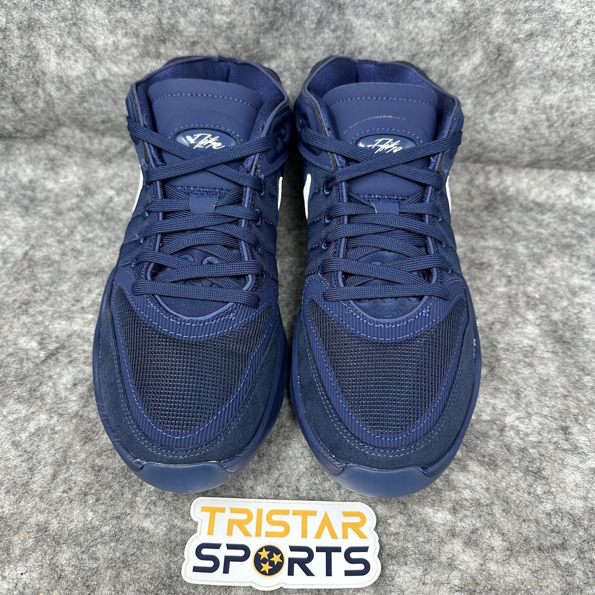 Nike Zoom GT Hustle 2 TB Basketball Shoes Mens Size 7 Navy White