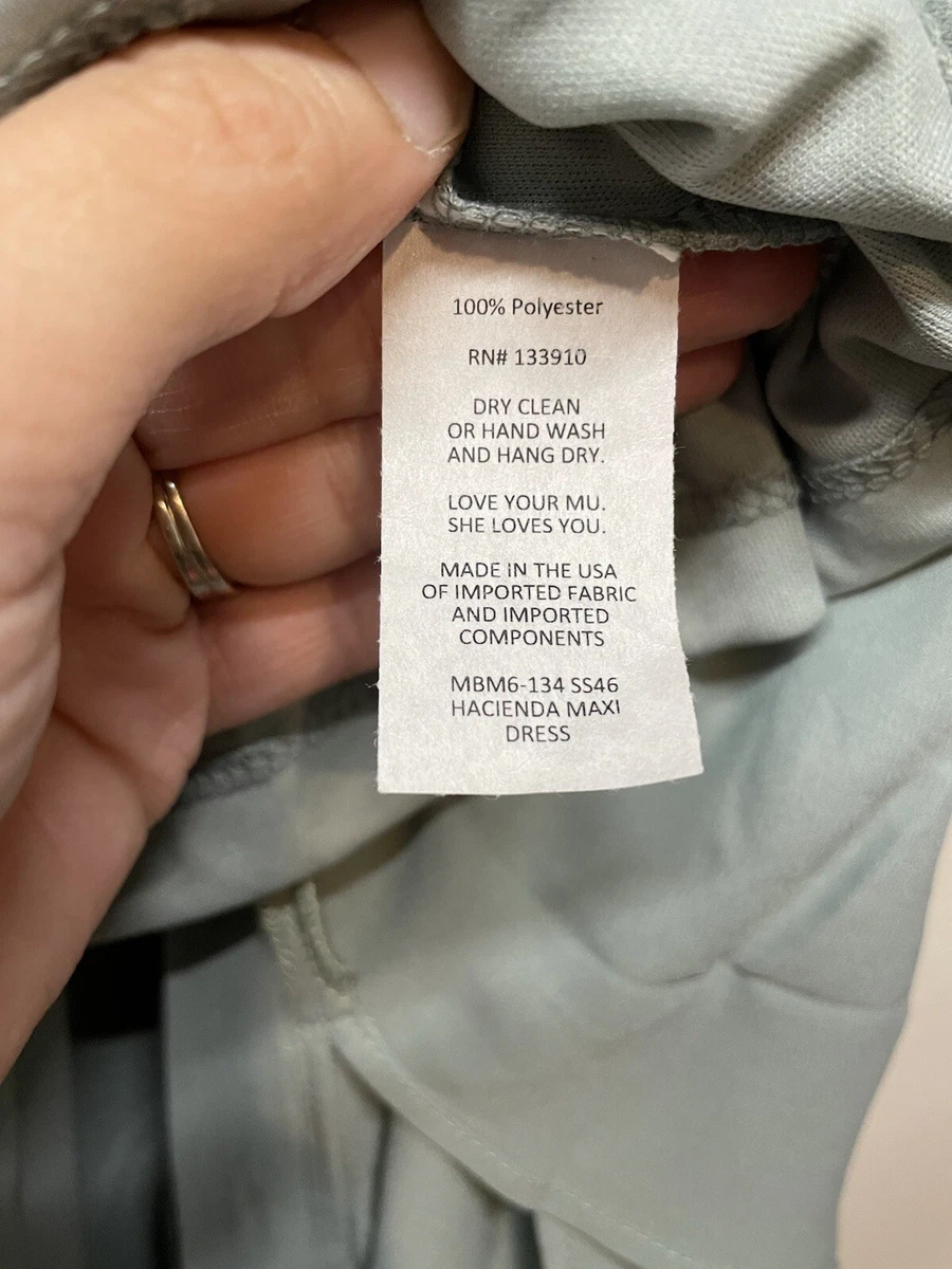 Hacienda maxi dress silver sage crisp 2025