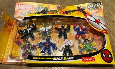 MARVEL Heroes of Goo Jit Zu Minis Marvel Mega 8-pack NEW