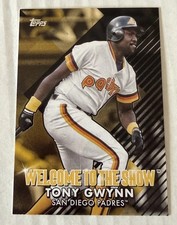 2022 Topps Series 1 - Welcome to the Show Tony Gwynn #WTTS-41 Black /299