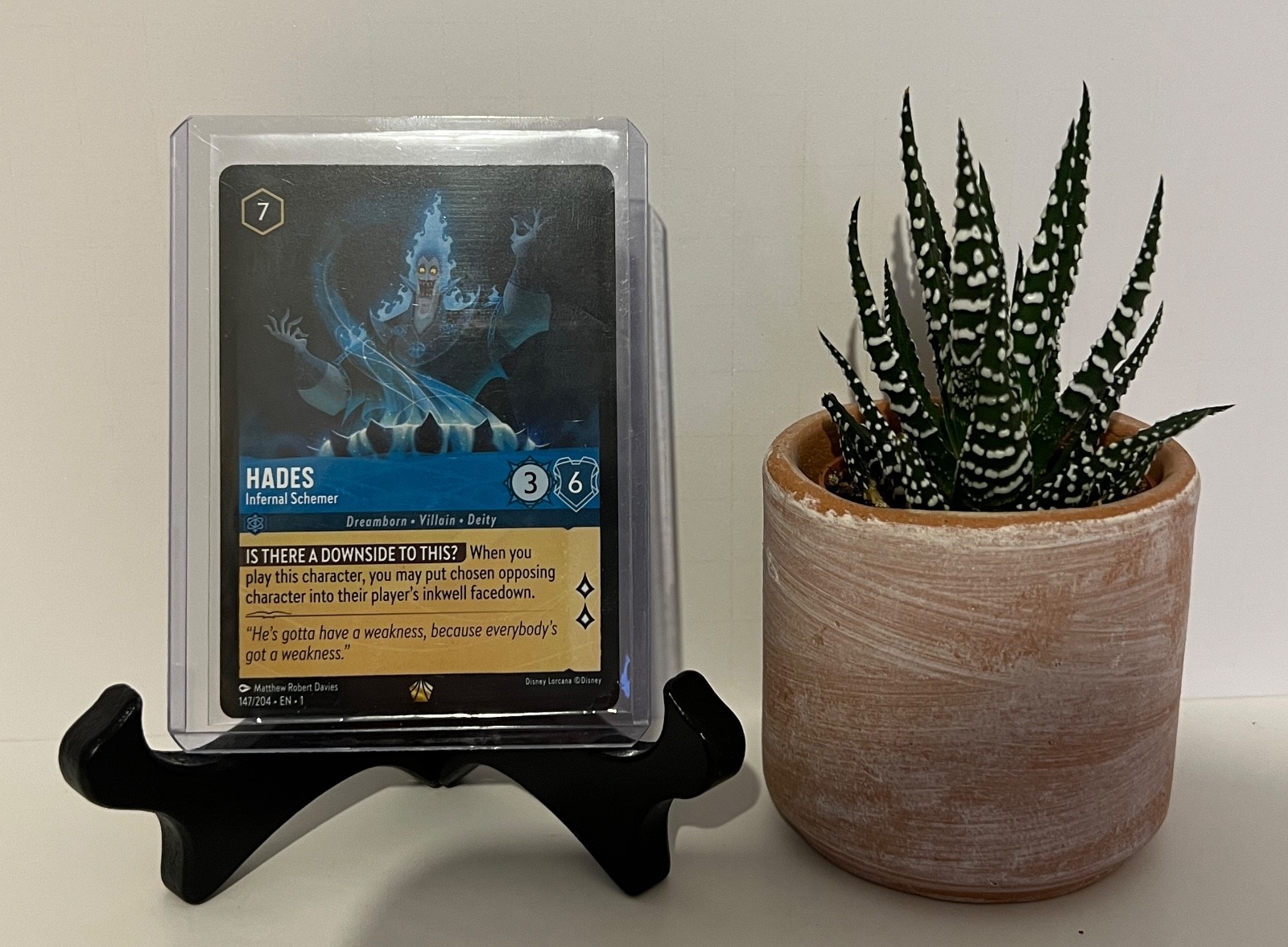 Hades Infernal Schemer 147/204 The First Chapter Legendary Disney Lorcana NM EN
