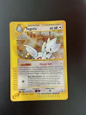 Togetic H27/h32 Aquapolis Holo Pokemon TCG E-reader