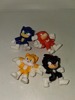  Sonic The Hedgehog McDonald's Happy Meal Toys  Shadow Knuckles Tails Lot Of 4