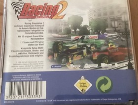 Sega Dreamcast Spiel - Racing Simulation 2 - OVP - Mit Spielanleitung