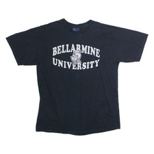 MV SPORT Bellarmine University Mens T-Shirt Black USA Crew Neck L