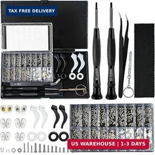 Eyeglass Sunglass Repair Kit Magnetic Eye Glasses Repairing Tool Kit Assorted
