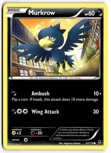 Murkrow 51/119 XY - Phantom Forces Common
