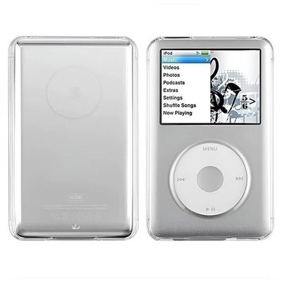 iPod Classic 80GB LBA48化 プラスチックケース付き Clear Plastic Case for Apple iPod Classic 80GB/120GB/160GB 6th