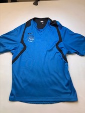 Vintage Nike Total 90 T90 Training Jersey Blue Black