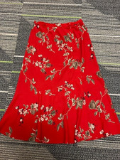 Sag Harbor flowers skirt Sz 14