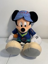 Disney Parks Walt Disney World 2004 Mickey Mouse 17" Plush Back Pack Included