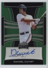 2025 Leaf Metal Auto Green Prismatic 5/7 Daniel Cuvet #BA-DC1 Auto 4z8