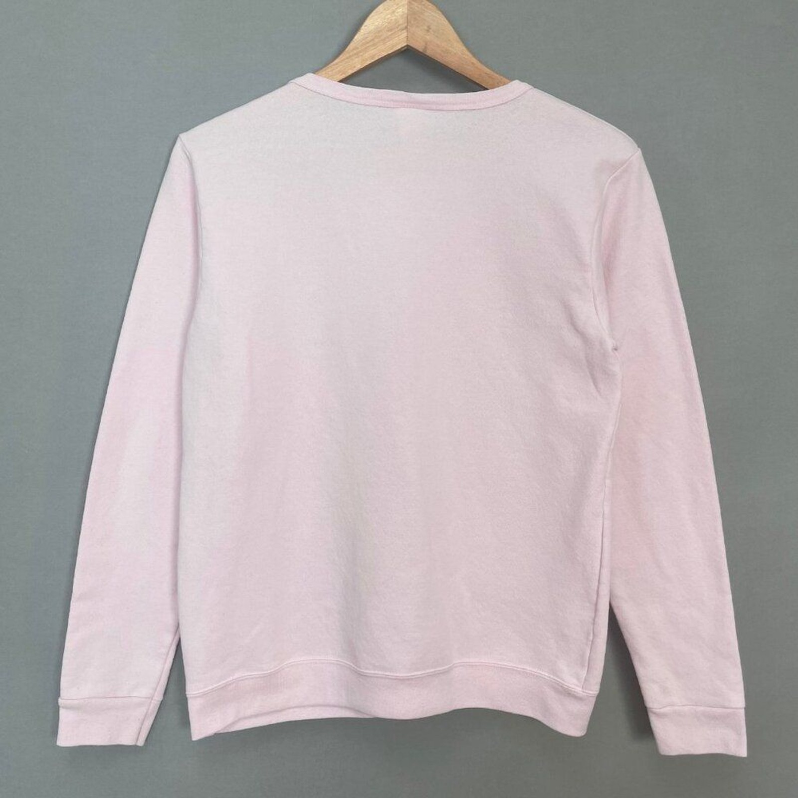 Sweatshirt DIY Vintage Patchwork Patch Light Pink… - image 2