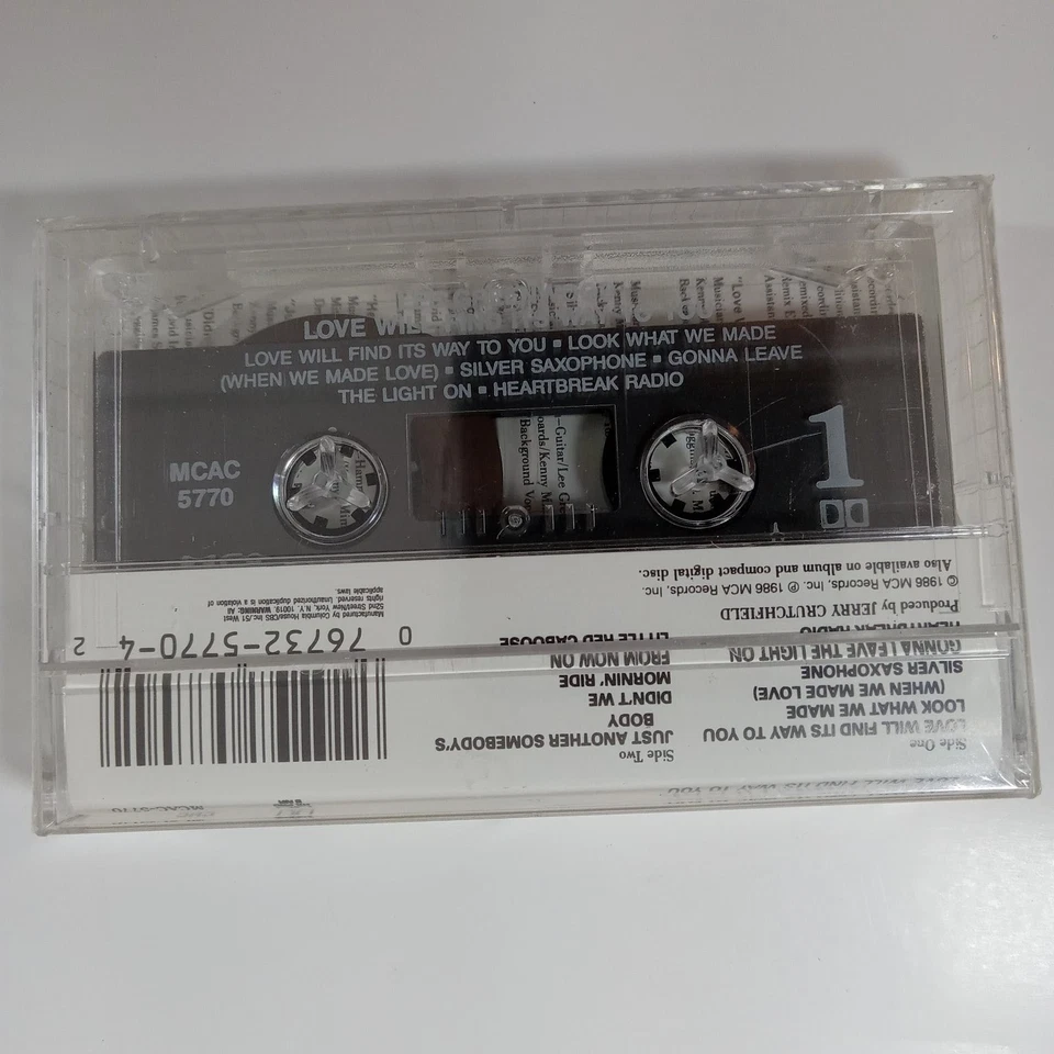 Lee Greenwood Love Will Find Its Way To You Cassette 1986 MCA Records Foto 2 de 2