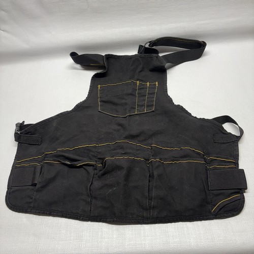 Carpenter Work Tool Apron Black