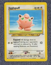 Jigglypuff 44/105 Neo Destiny Unlimited Yuki Morii Illus. Pokemon TCG WOTC - NM+ on eBay
