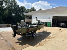 14 Ft John Boat Water Ready 9.9 Mercury Outboard Motor