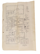 Tandberg Tape Recorder Model 12 Schaltbild H-29523