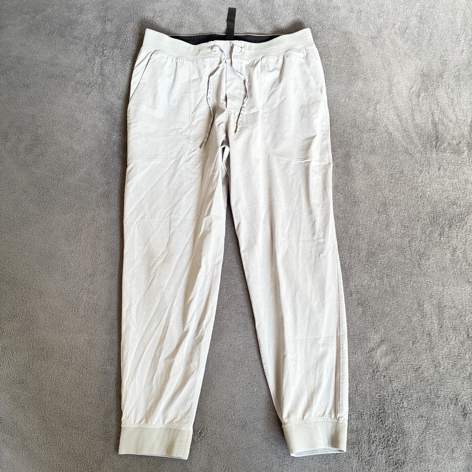 Lululemon Light Gray Adjustable Drawstring Active… - image 1