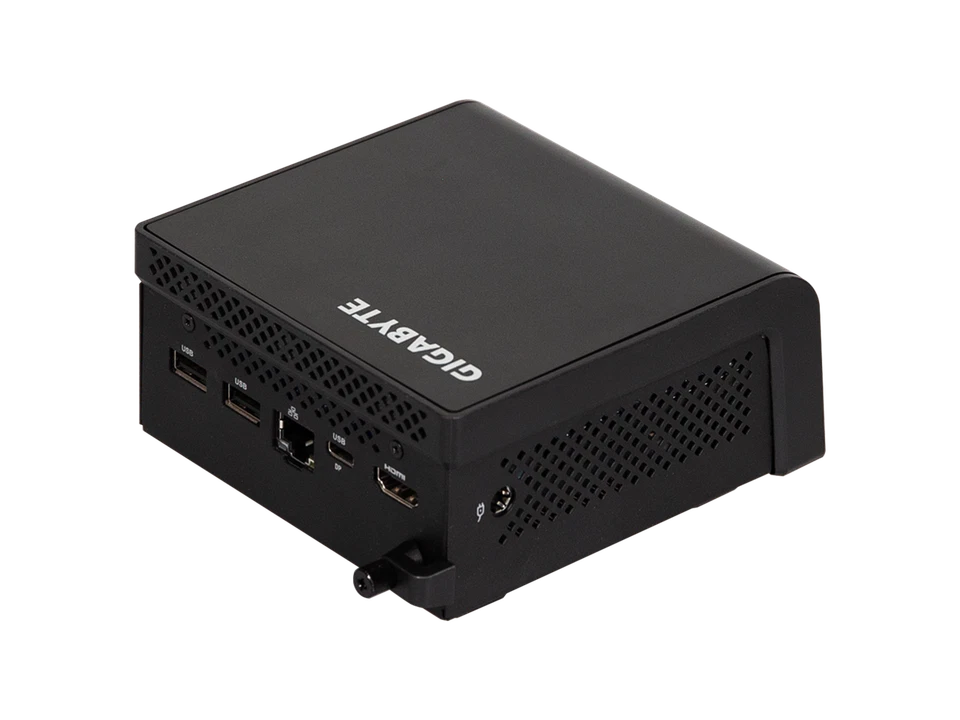 GIGABYTE GB-BTIP-N250 Black Ultra Compact Mini PC, Intel Processors N250, 4C, up - Image 2 of 4