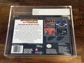Magical Quest starring Mickey Mouse SNES Super Nintendo VGA Graded 85 Silver NM+