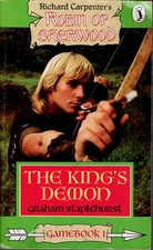 Robin of Sherwood Gamebook 1 - The King's Demon - 1./1. Puffin Edition - B/B/B