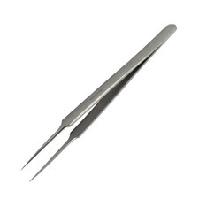 BDeals Fine Point Straight Tweezers  Ultra Sharp for Salon  Beauty Use