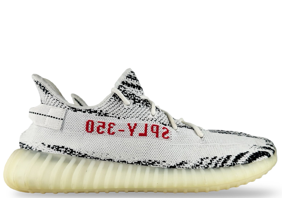 Size 12.5 - adidas Yeezy Boost 350 V2 Zebra CP9654 Pre-Owned