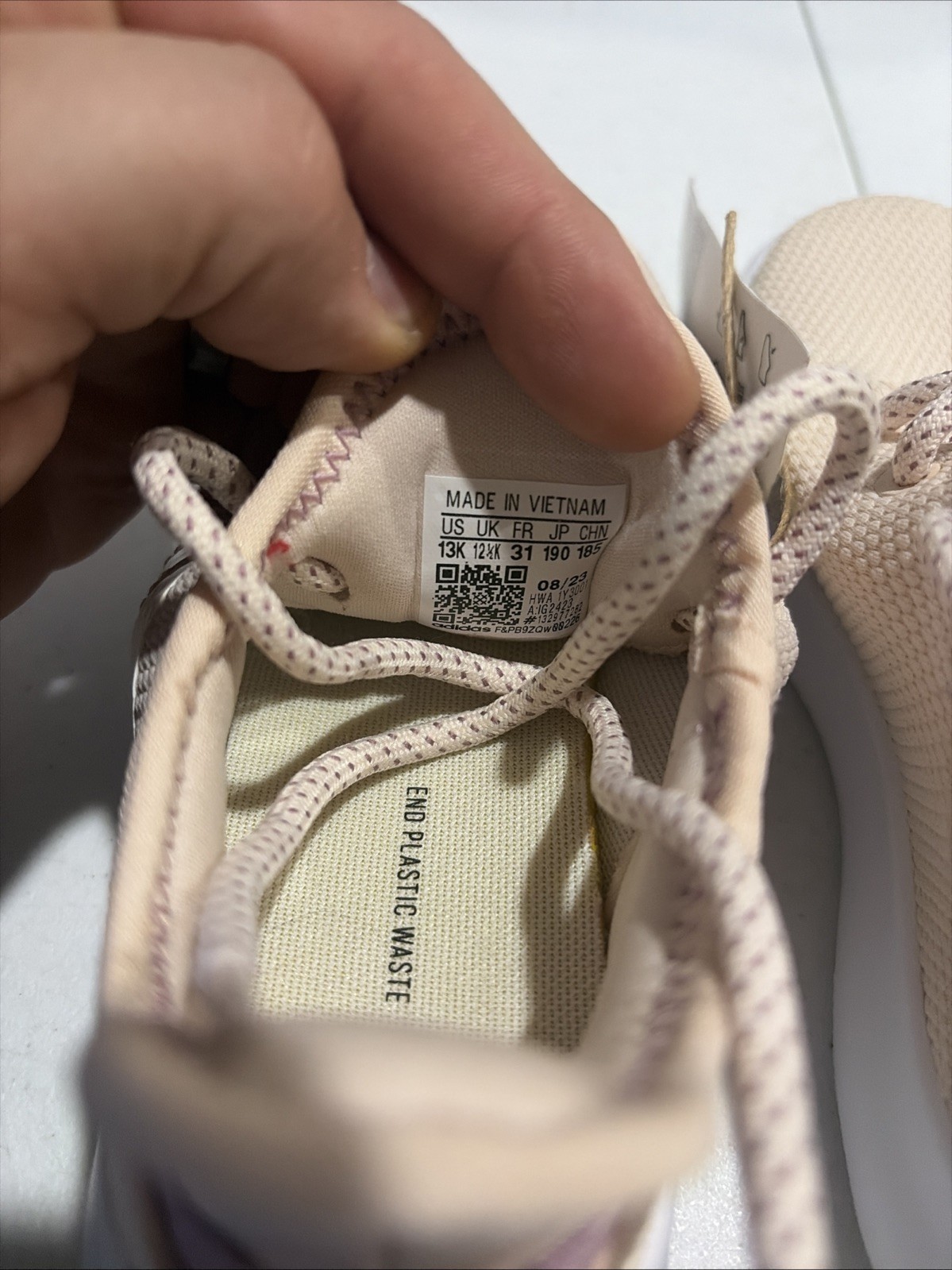 NWTs Kids Adidas Size 13K US Girls Cloud Foam thumbnail 4