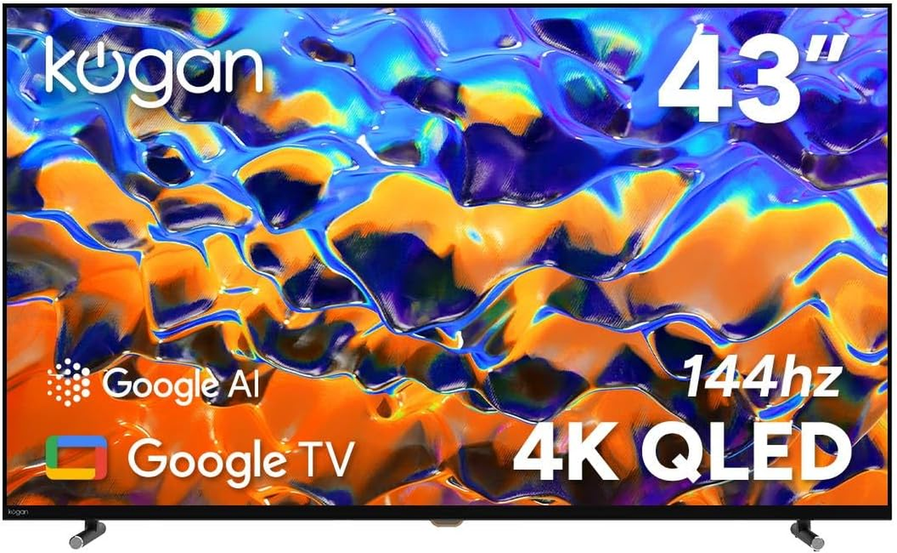 Kogan 43" Qled 4k 144hz Smart Ai Google Tv - Q98g - Kaql43xq98gsva -