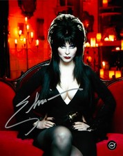 Elvira Mistress of the Dark Signed 8x10 Photo