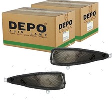 2X DEPO LED BLINKER SATZ RAUCHGRAU AUßENSPIEGEL VORNE passend für HONDA CIVIC