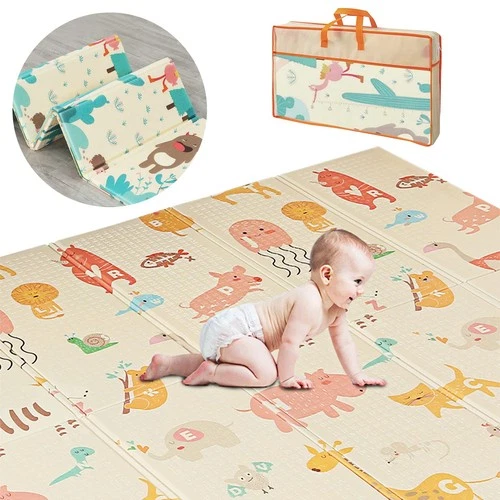 Teppich Kinder Krabbelmatte Spielmatte Babymatte Große Wasserdicht Baby Krabbeld