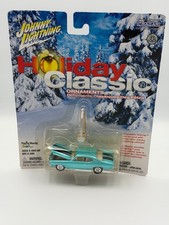 Johnny Lightning Christmas Ornaments 1970 Chevy Chevelle SS 396, Blue, 1:64, NIB