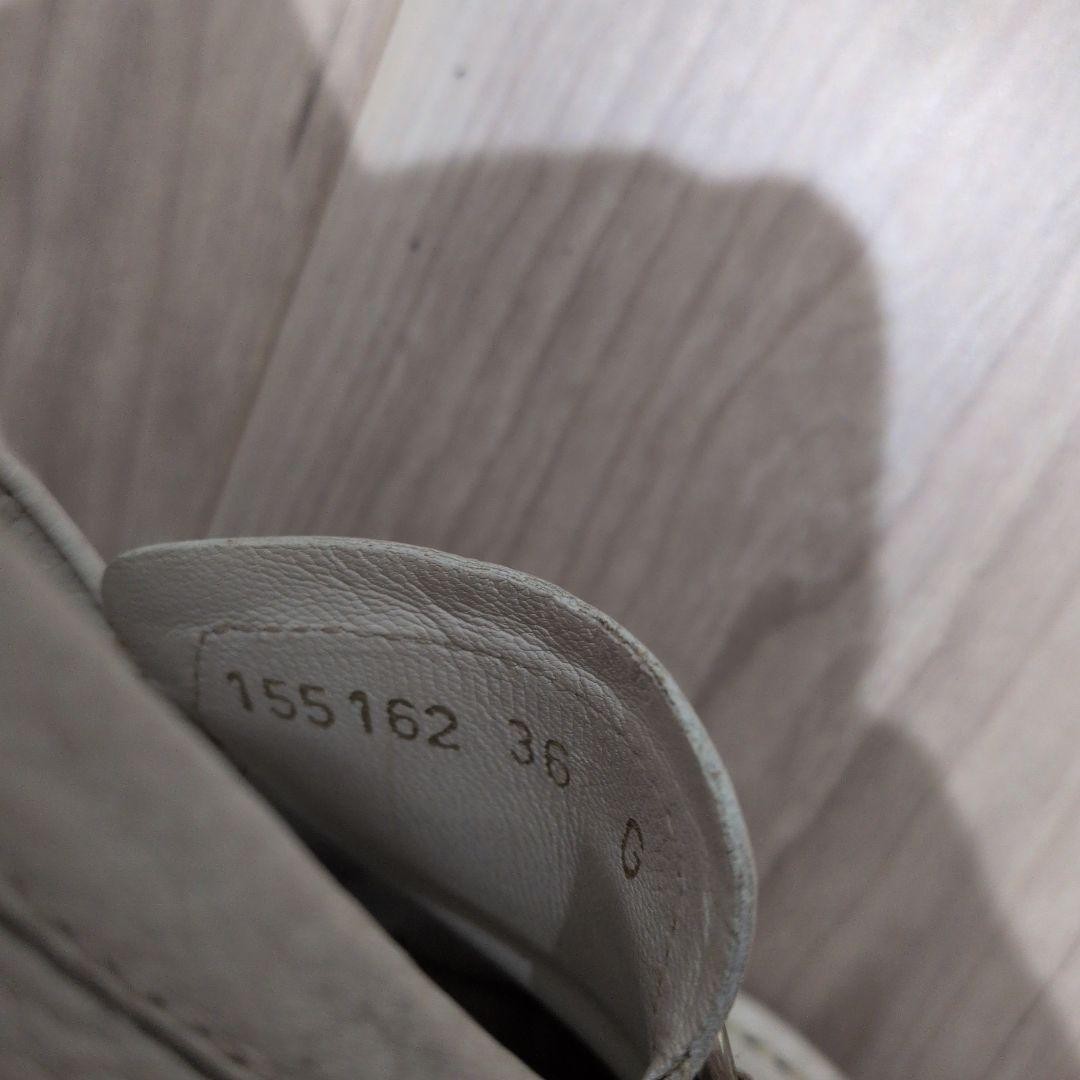 GUCCI Women's Loafers Horsebit Leather White EU36/US6 113288c thumbnail 14