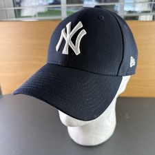 New York Yankees New Era 9FORTY Navy Blue Adjustable Baseball Adult OSFM Hat Cap