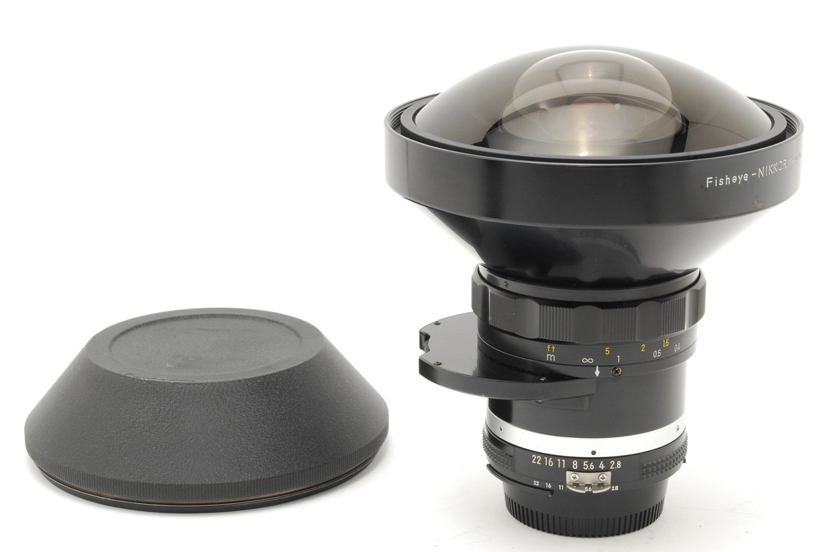 Near MINT] Nikon Fisheye-NIKKOR Auto 8mm f/2.8 Ai Lens From