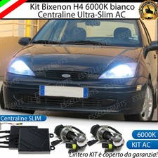 KIT XENON BIXENON BIXENO XENO H4 6000 K 35W AC SPECIFICO FORD FOCUS MK1 NO ERROR