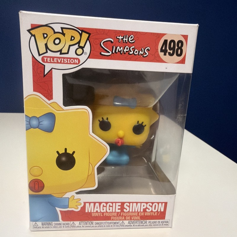 Funko Pop! Television Maggie Simpson The Simpsons Vinyl Figure Boxed #498