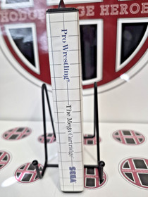 Pro Wrestling - Sega Master System - SMS - No Manual - Cleaned & Tested- *HPH