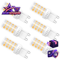 LED Lampe G9 5W Kaltweiß 6000K 450 Lumen 6Er Pack Ersatz FüR 6 StüCk