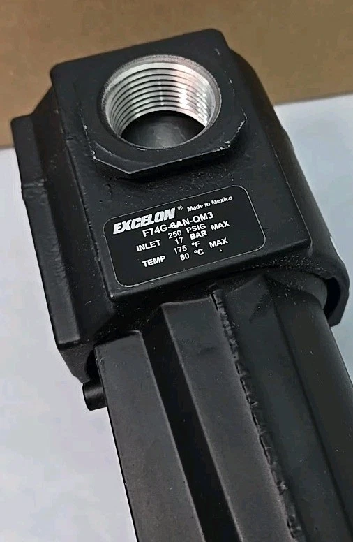 Norgren F74G-6AN-QM3 Excelon F74G General Purpose Filter, Manual Drain 3/4″ NPT - Image 3 of 4