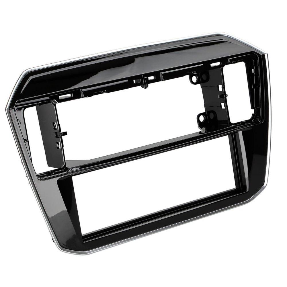 Facade autoradio FA32029 VW Up noir brillant pour remplacer un contour abîmé ou inadapté