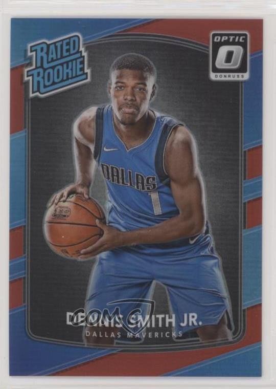 2017 Panini Donruss Optic Rated Rookie Red Prizm 84/99 Dennis Smith Jr #192 2ct