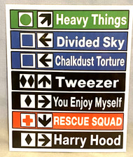 PHISH NEW Sticker Measures 4.27" x 5.25"
