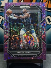 Panini Prizm 2022-23 Jaylen Nowell #70 Minnesota Timberwolves Purple Disco  /75