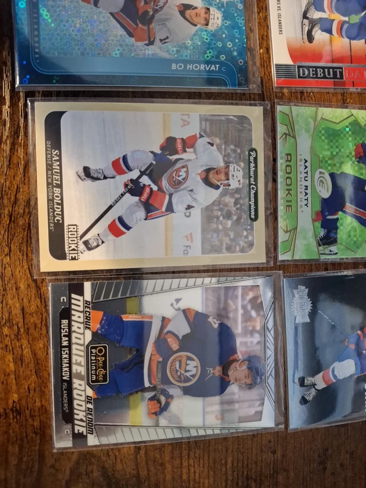 New York Islanders Lot Of 8 Cards As Pictured **Combine Ship ** - Image 2 of 4