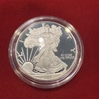 2005-W Proof American Silver Eagle Dollar $1 Box & COA US Mint Bullion OGP